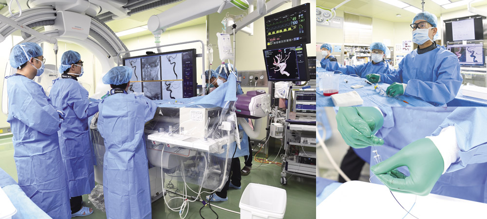 先進の血管撮影装置「ARTIS icono D-Spin」を活用した血管内治療手術