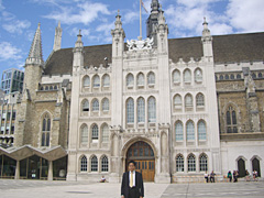 The guildhall located adjacent to the London Accord Headquarters