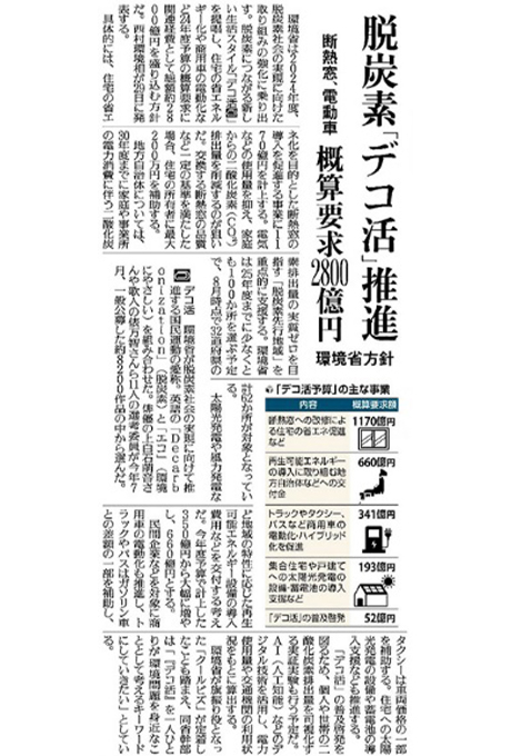 2023年8月26日付 読売新聞夕刊