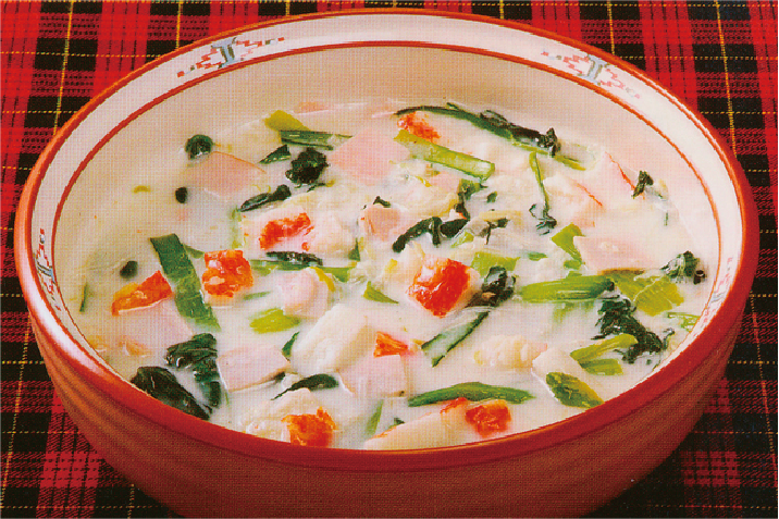 冬野菜のミルク煮 画像