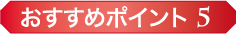 おすすめポイント5