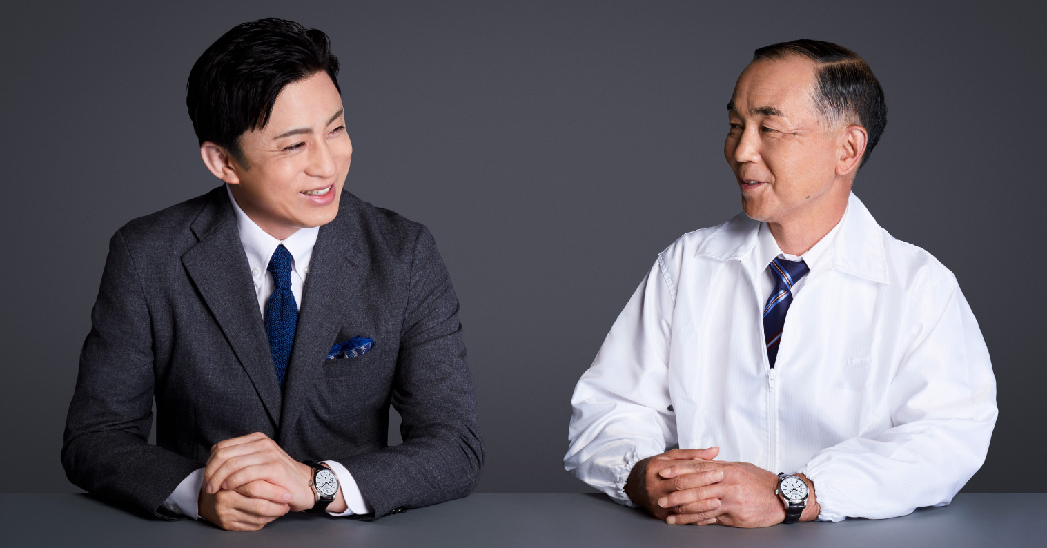Matsumoto Koshiro(left) and Mitsuru Yokosawa(right)
