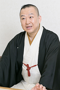 Sannosuke Yanagiya Rakugo comic storyteller