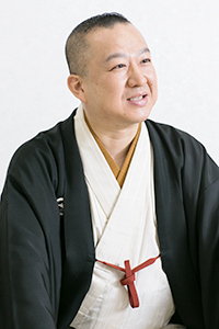 Sannosuke Yanagiya Rakugo comic storyteller