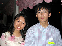 ブルネイ大学のヌルさんとの写真