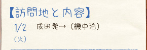1/2（火）