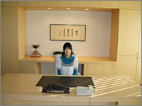 社長の椅子に座らせていただきました！