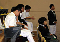 交流会。僕らの話を真剣に聞いてくれる生徒たち
