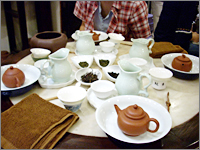 中国の伝統的なお茶の道具一式