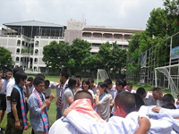 Suankulard Wittayalaischool流、歓迎の儀式