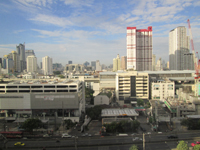 首都バンコクの都市化には目を見張った