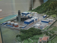 今回見学した発電所①マプタプット火力発電所